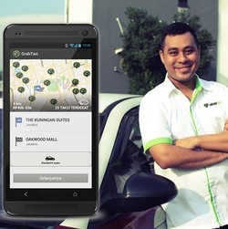 GrabTaxi Rambah Macetnya Jakarta