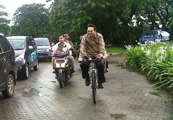 Ahok akan Keliling Naik Sepeda di Jakarta Night Festival