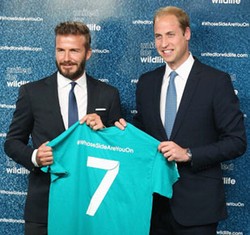 Pangeran William & David Beckham, Duo Tampan Dukung Pelestarian Satwa Liar