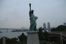 Ada Patung Liberty di Tokyo, Jepang!