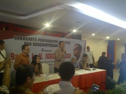 Sambangi Lokakarya Guru di Medan, Jokowi Disambut Ribuan Massa