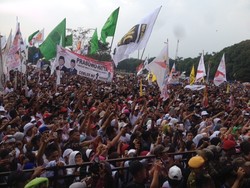 Ribuan Pendukung Prabowo-Hatta Padati Sirkuit Sentul