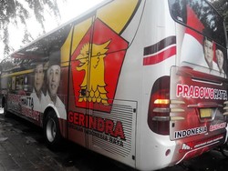 Ini Dia Bus Kebanggaan Tim Prabowo-Hatta