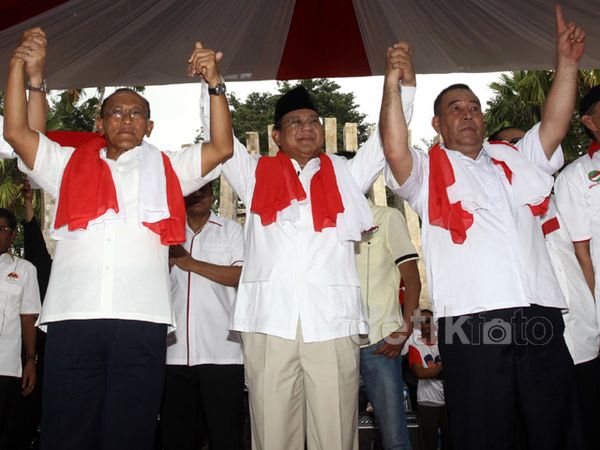 Deklarasi Relawan Merah Putih Dukung Prabowo