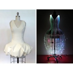 Terobosan Baru: Gaun Ini Berubah Warna Saat Dipakai di Tempat Gelap