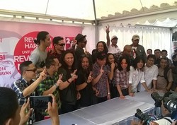 50 Musisi dan Public Figure Dukung Revolusi Mental Jokowi-JK