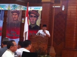 Di Hadapan Ulama Aceh, Prabowo Bicara Tentang Politik Uang dan Balas Budi