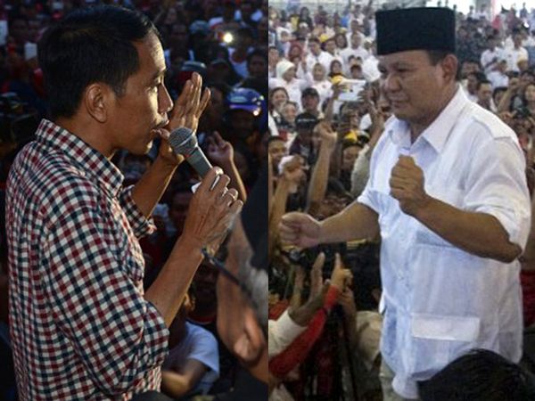 Prabowo Kampanye di Medan, Jokowi ke Bandung