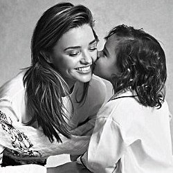Aww! Putra Miranda Kerr Jadi Model Majalah Vogue