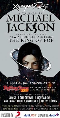 Judika, Gita Gutawa, GAC Akan Meriahkan Malam Persembahan Michael Jackson Nanti Malam