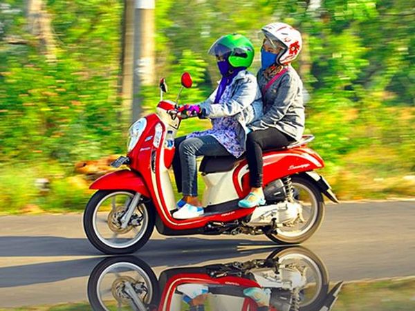 Pakai Helm Kemana pun Pergi