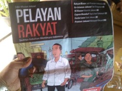 Diserang Kampanye Hitam Tabloid Obor Rakyat, Jokowi: 100 % Bohong Semua