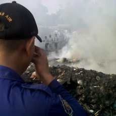 Gudang Rongsokan Terbakar Diduga Korek Api Gas Meletus