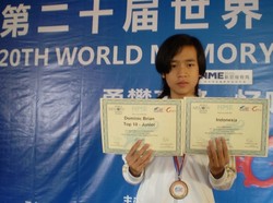 Dominic Brian, Remaja Bali yang Siap Pertahankan Rekor Dunia Hitung Cepat