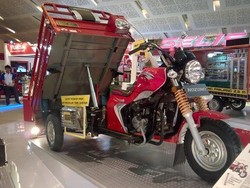 Ini Motor Niaga Roda 3 yang Pakai Water Cooler