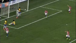 Marcelo Pencetak Gol Pertama di Piala Dunia 2014