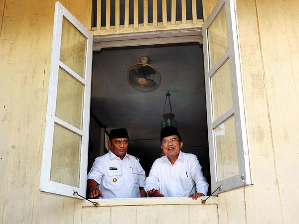 JK Kunjungi Rumah Orangtua BJ Habibie