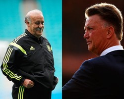 Del Bosque dan Van Gaal Cuma Pernah Berjumpa Dua Kali