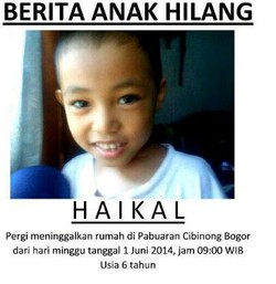 Hilang 4 Hari, Bocah Autis di Cibinong Akhirnya Ditemukan Agen Teh Botol