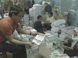 Surat Suara Untuk Pemilih di DKI Jakarta Dicetak Terakhir