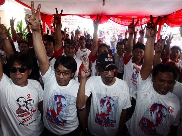 JOKER Indonesia Deklarasi Dukung Jokowi-JK