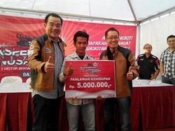 Septian, Penjaga Palang Pintu KA Ketiban Rezeki Honda