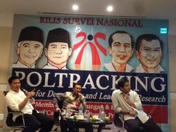 Pol Tracking: Tren Elektabilitas Prabowo Naik, Jokowi Turun