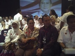 Titiek Soeharto dan Didit Prabowo Datangi Debat Capres