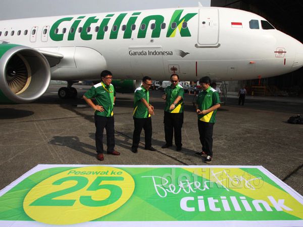 Citilink Tambah Armada Ke-25