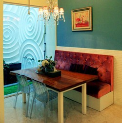 Dapur Rumah Sahrul Gunawan Bergaya American Classic