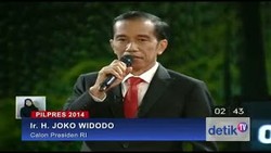 Akhiri Debat, Jokowi: Saya Siap Mengabdikan Diri untuk Indonesia