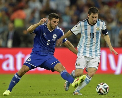 Messi Satu Gol, Argentina Taklukkan Bosnia 2-1