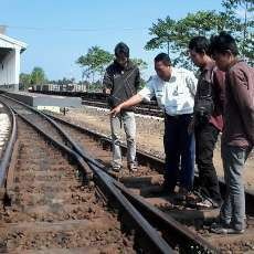 PT KAI Daops 9 Sidak Rel Kereta Jelang Lebaran