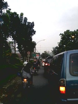Bintaro Sektor 5 Macet Parah, Diduga Karena Kepadatan di Pintu Tol