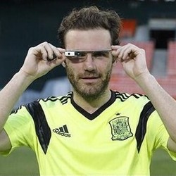 Juan Mata Jajal Google Glass