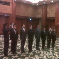 Chatib Basri Lantik 7 Pejabat Baru Bea Cukai dan Pajak