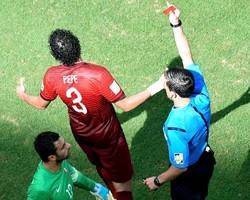 Portugal Rajin Koleksi Kartu Merah di Piala Dunia