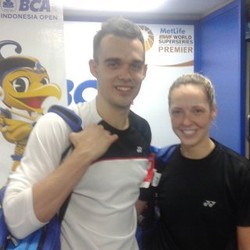 Pasangan Suami Istri Mengejar Prestasi di Indonesia Terbuka Super Series Premier