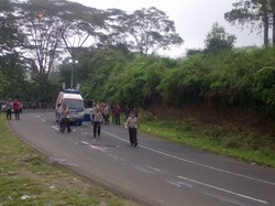 Kecelakaan Bus SMA Al Huda di Tanjakan Emen Diduga karena Ban Pecah