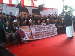 Dukung Prabowo, Relawan Pemuda Islam Sukabumi Siap Jihad