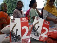 Sembako Murah di Posko Jokowi