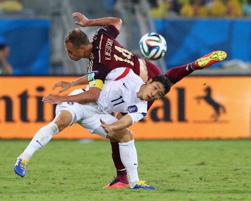 Rusia vs Korsel Berakhir Imbang 1-1