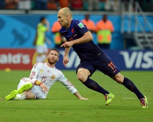 Robben Pesepakbola Tercepat di Dunia