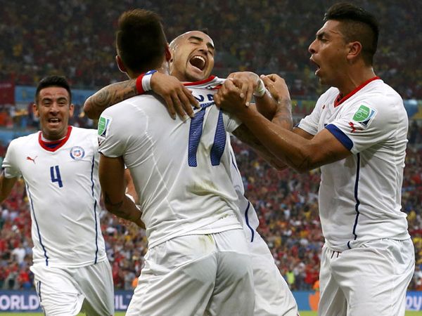 Ditundukkan Chile 2-0, Spanyol Tersingkir