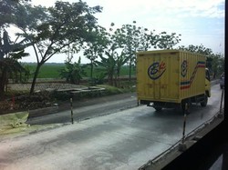 Mudik via Pantura, Perbaikan Jalan Dikebut di Subang