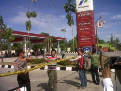 Jual BBM Bersubsidi ke Penimbun, Polda Riau Segel SPBU di Kampar Riau