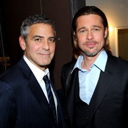 Brad Pitt Dikabarkan Akan Jadi Pendamping Pria di Pernikahan George Clooney