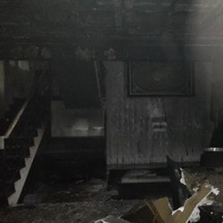 Kediaman Ustad Jeffry Al Buchory Kebakaran