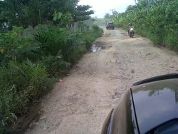 Jalan Alternatif di Lampung Banyak yang Rusak dan Berlubang