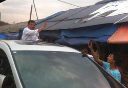 Blusukan di Pasar Ciranjang, JK Temui Warga dan Pedagang